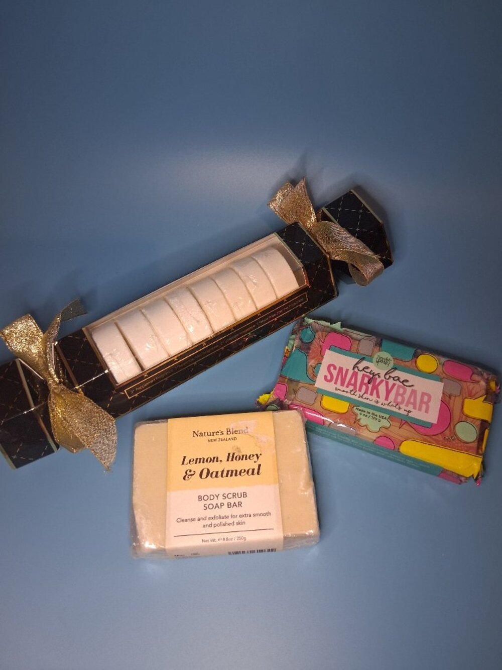 Buy 1 Get 1 FREE NWT (3 PCS) Set: Shower Tablets and 2 Body Bars